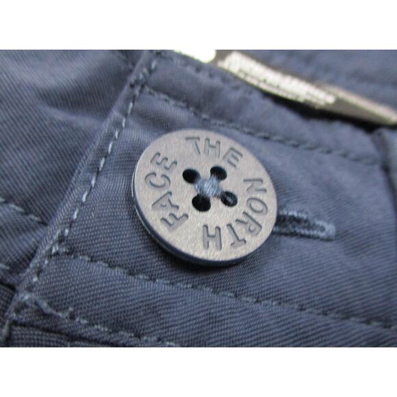 The North Face Pants Women 10 Navy Stretch Hiking Cinch Hem Cargo Hiking Outdoor - Picture 8 of 16